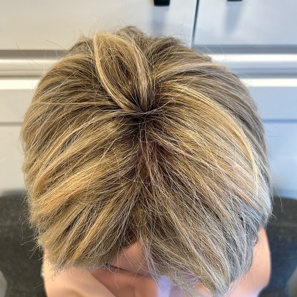 Jon Renau Modacrylic Nature Blend Wig Shag Layered Short Highlights Wig - Picture 4 of 9